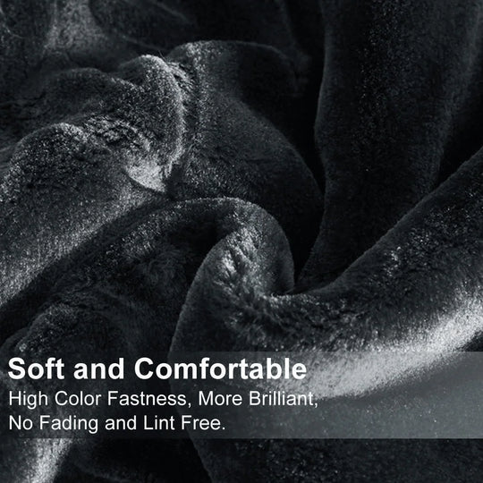 Embossed Floral Bed Blanket 85"X95" - 9Lbs