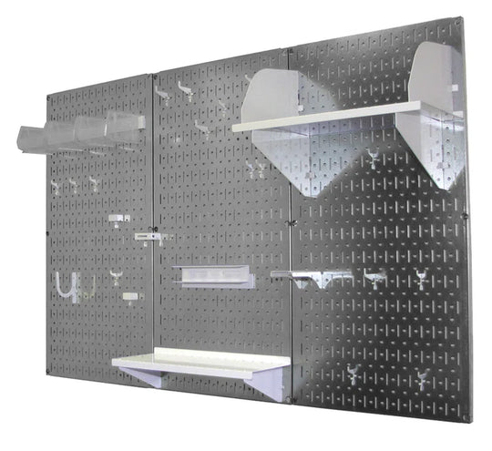Pegboard Standard Tool Storage 32" H X 48" W Kit