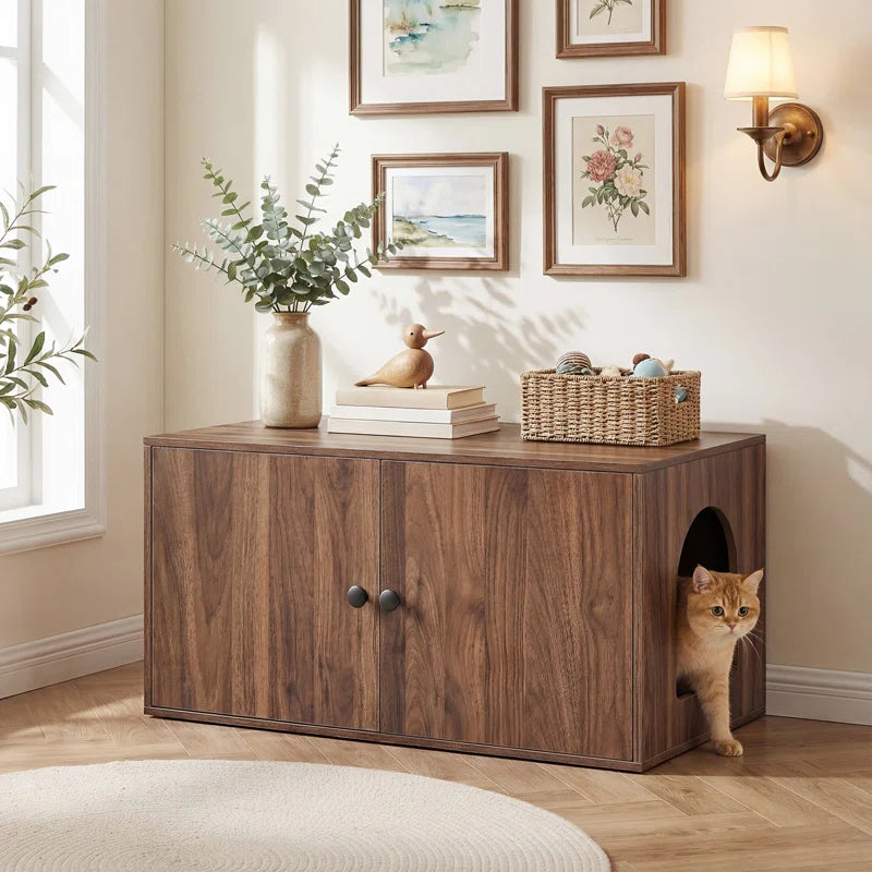 Hidden Litter Box Furniture