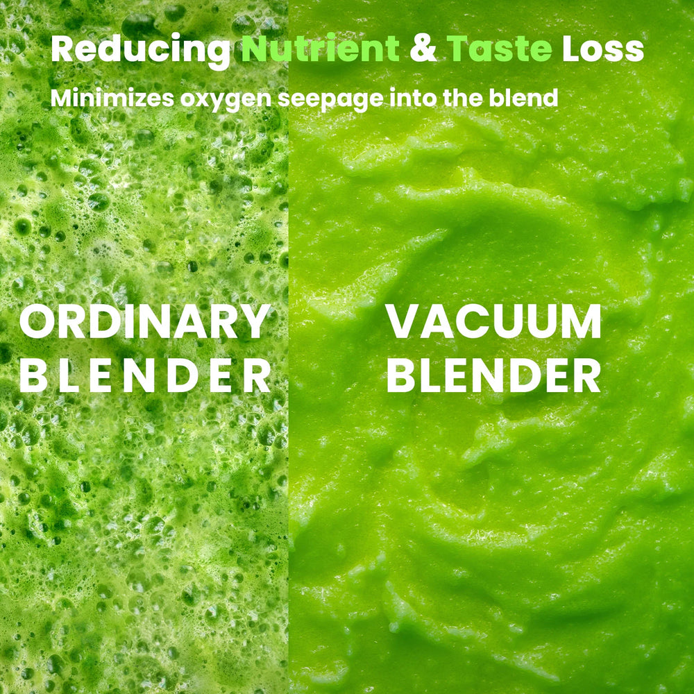 Commercial Vacuum Blender, 1500W High-Speed for Hard Ingredients, 64Oz Large Capacity, Quiet & Self-Cleaning