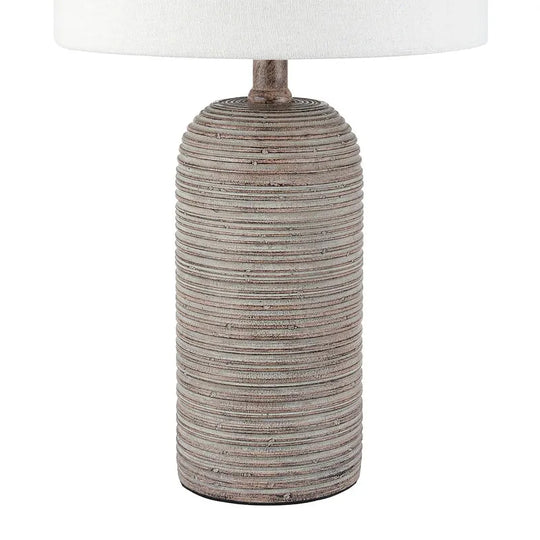 Farmhouse Table Lamp Set with LED Bulbs (Set of 2) - W10.5 X H18.5 Inch