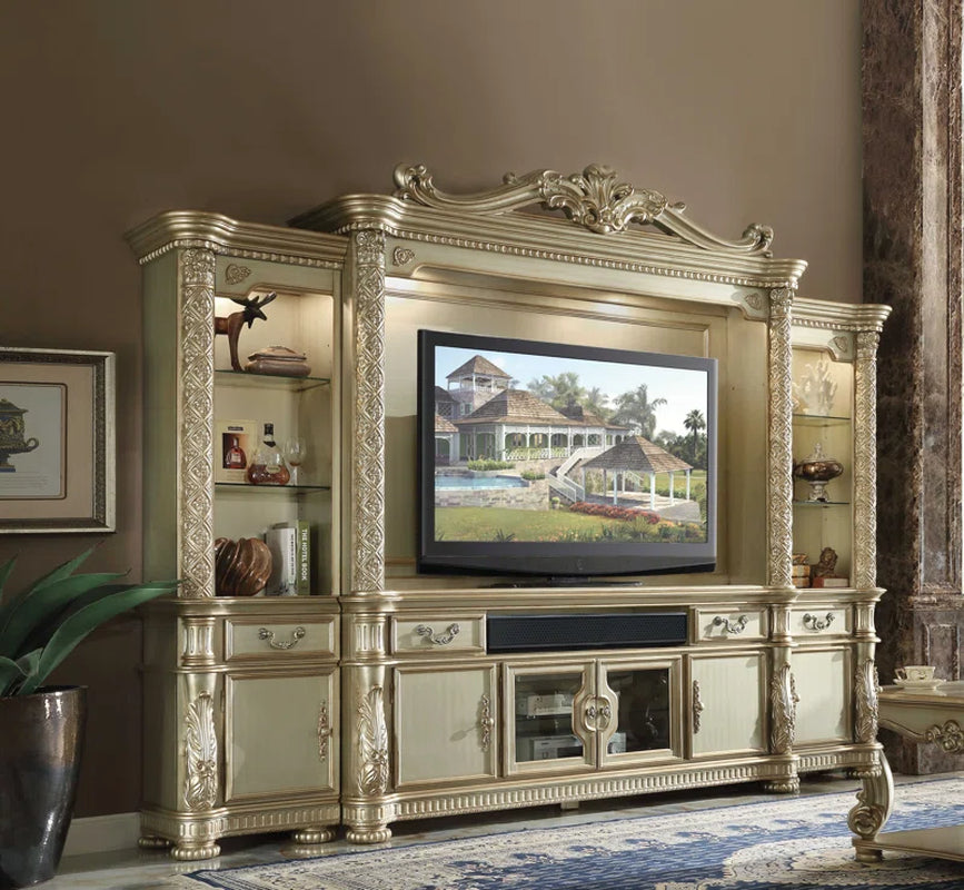 Carlene Unfinished Entertainment Center for Tvs up to 80"