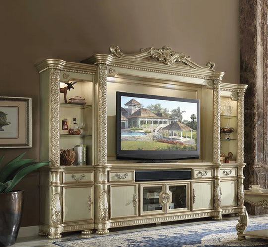 Carlene Unfinished Entertainment Center for Tvs up to 80"