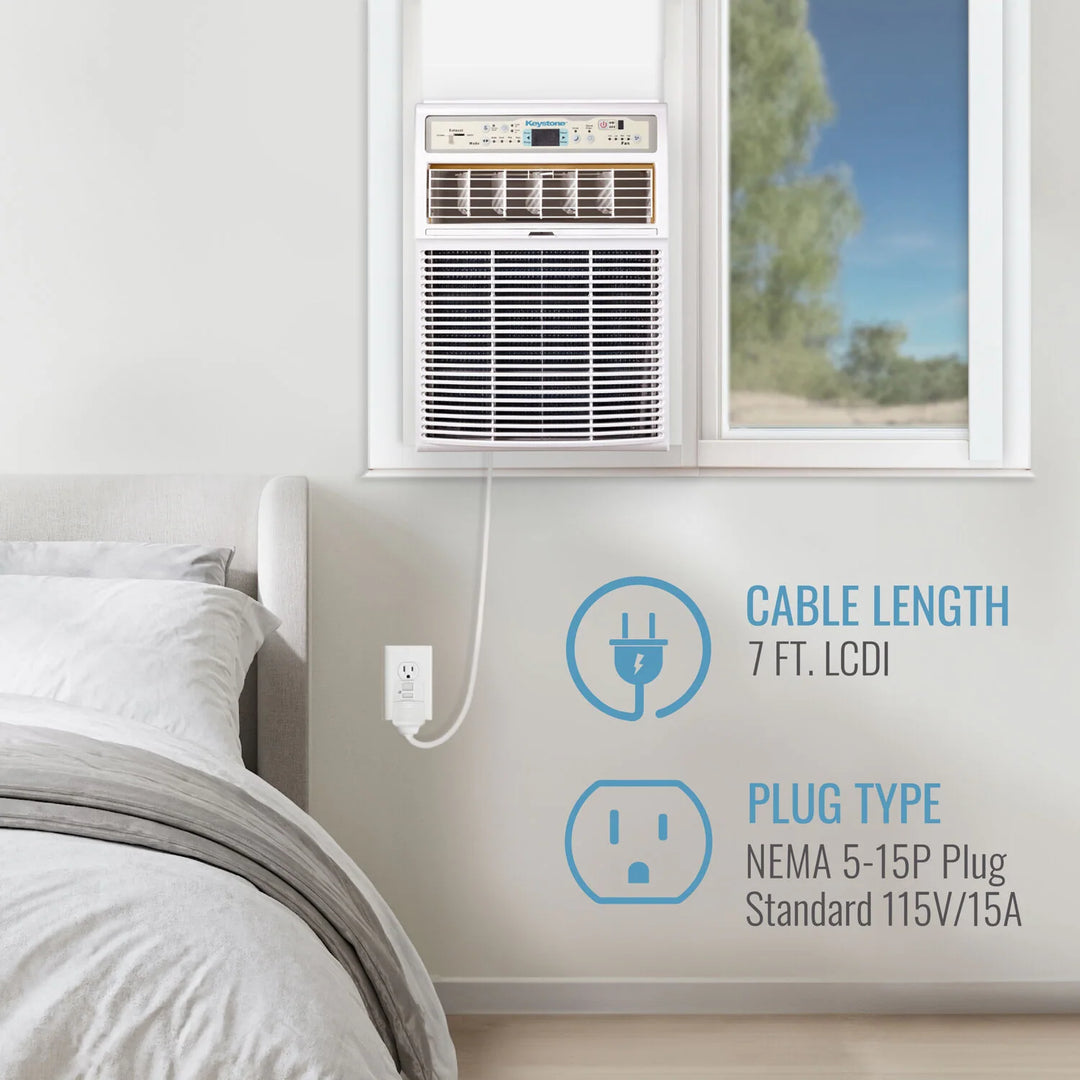 8,000 BTU Slider/Casement Window AC