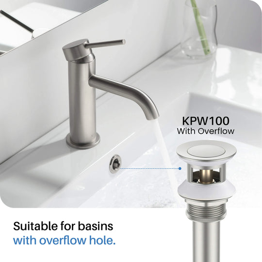 Luxury Single Hole Bathroom Faucet