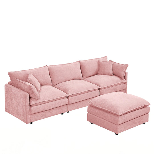 Modular Sectional Sofa, 102 Inch L Shaped Couch Set for Living Room
