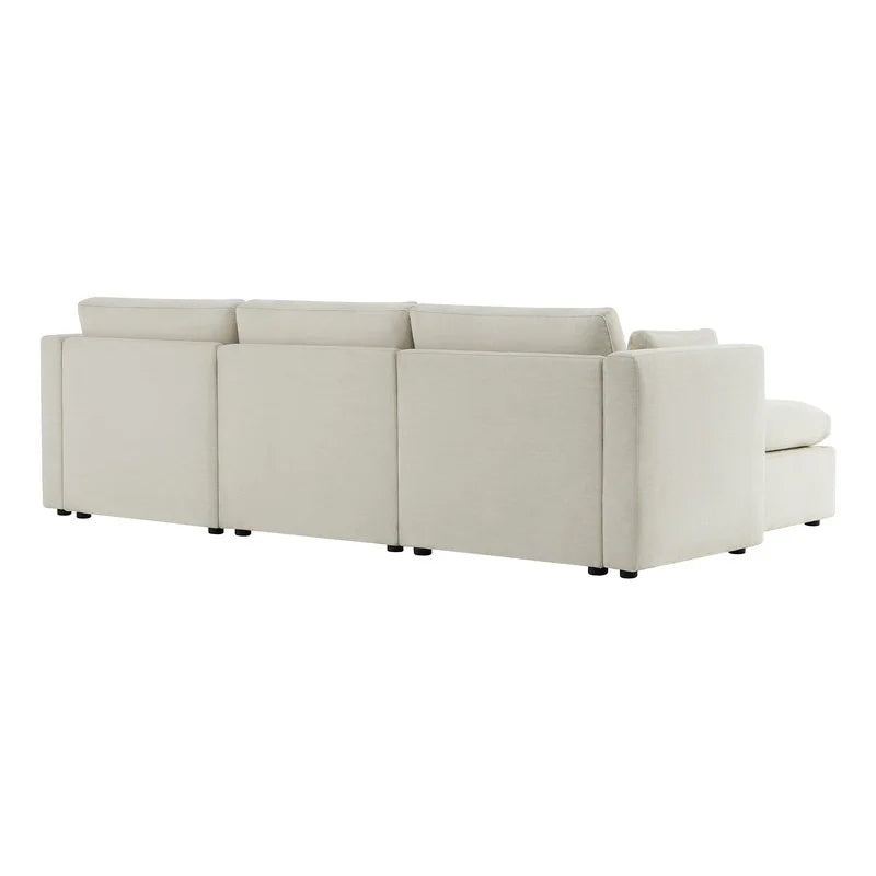 Mia Oversized Modular Sectional Fabric Sofa
