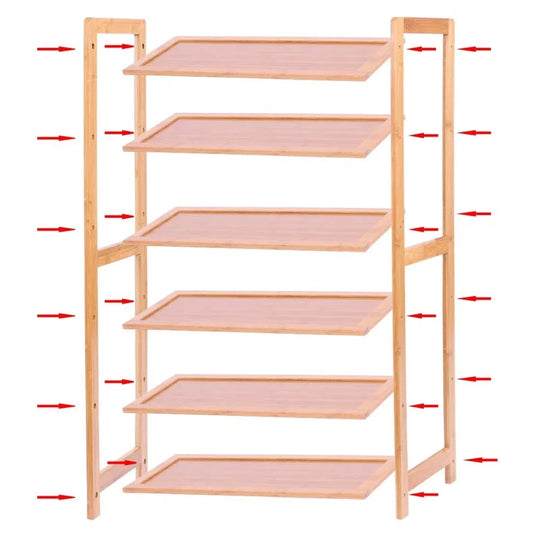 Aniston 18 Pair Shoe Rack