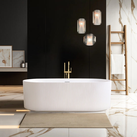 Linyi Freestanding Acrylic Soaking Bathtub