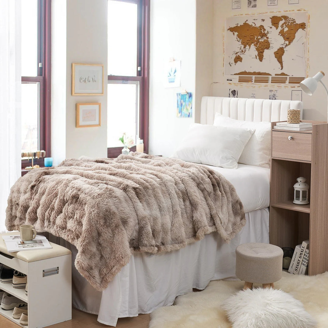 Snowball® Chunky Bunny - ® Blanket - Taupe Desert