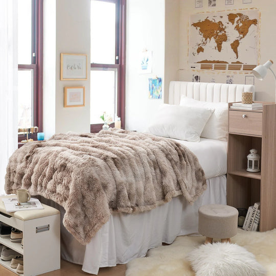 Snowball® Chunky Bunny - ® Blanket - Taupe Desert