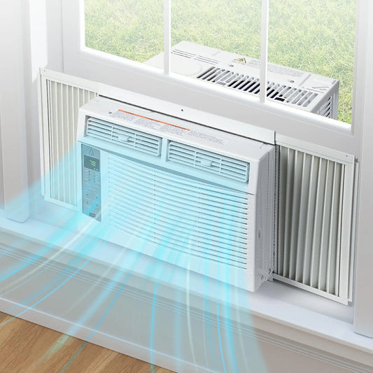 6000Btus Window Air Conditioner Units Fast Cooling 250 Sq.Ft.