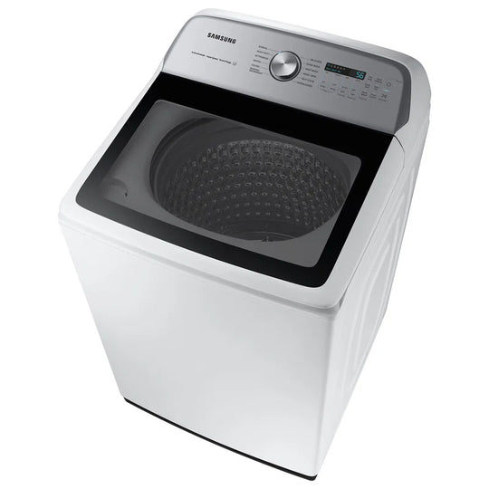 5.2 Cu. Ft. Large Capacity Top Load Smart Washer and 7.4 Cu. Ft. Smart Electric Dryer with Steam Sanitize+