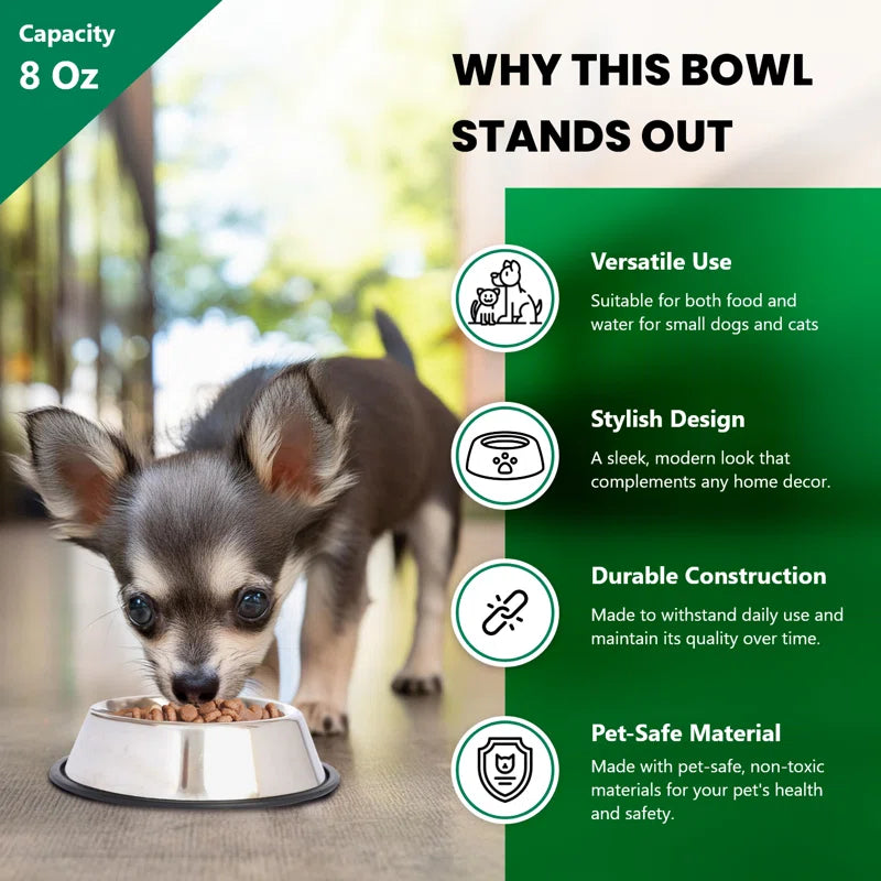 Non-Skid Pet Bowl / Dish
