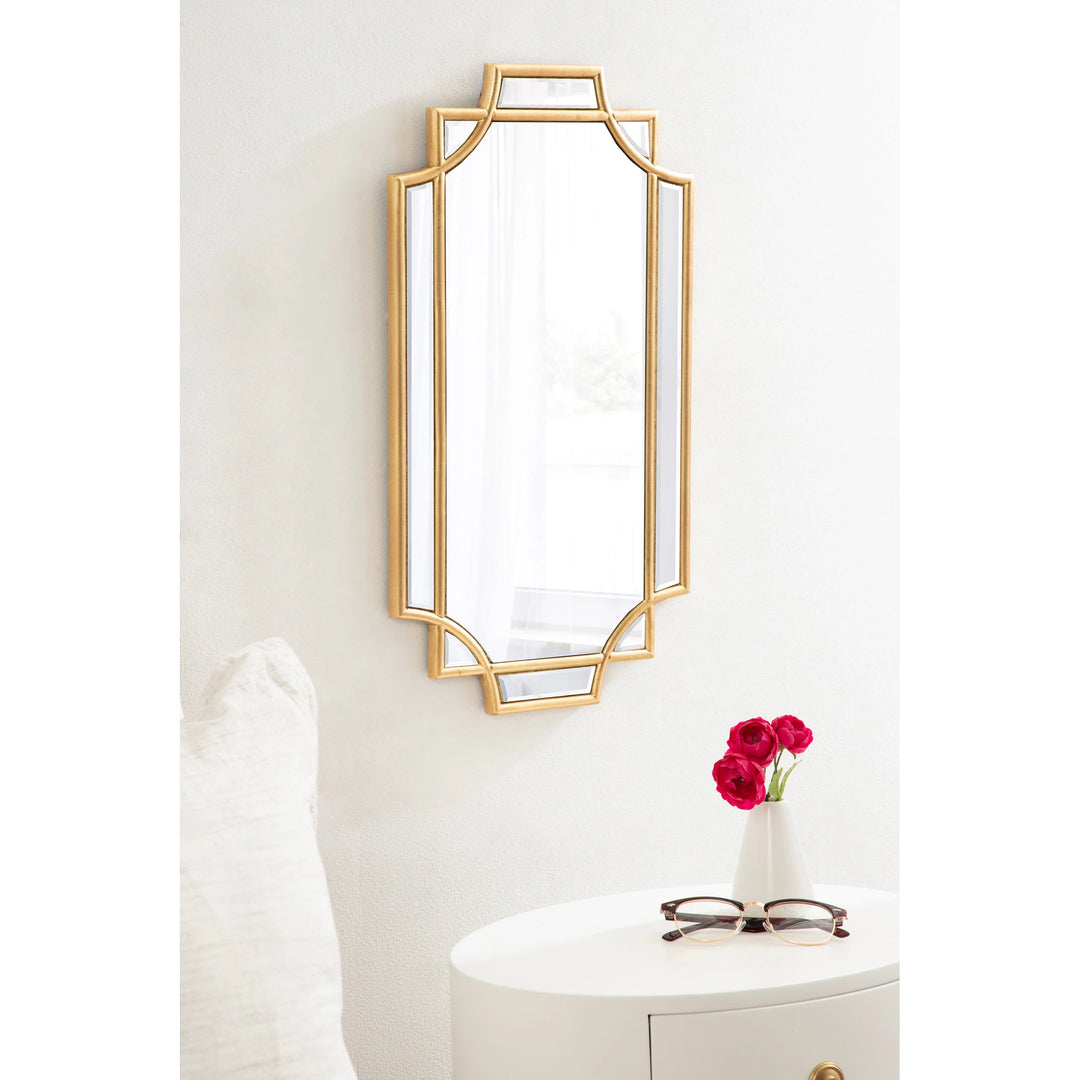 Minuette Traditional Decorative Framed Wall Mirror