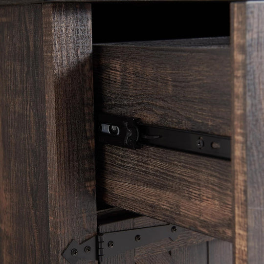 Farmhouse Slim Bathroom Storage Cabinet, 68" Tall Storage Cabinet
