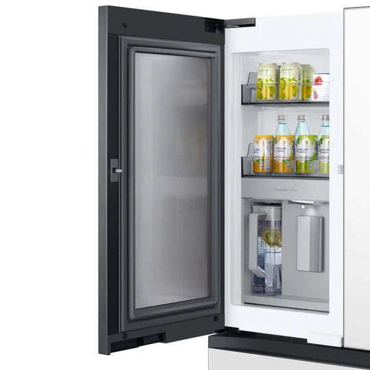36" Bespoke 4 Door French Door Refrigerator with Beverage Center