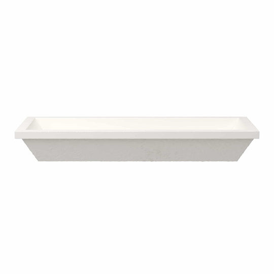 Arcata Nativestone Concrete Undermount Trough Bathroom Sink