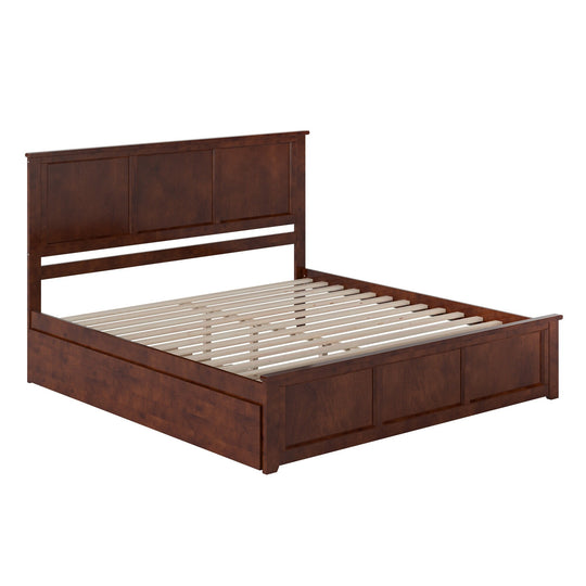 Madison Platform Bed with Matching Footboard & Trundle