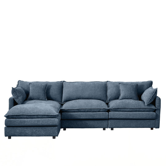 Modular Sectional Sofa, 102 Inch L Shaped Couch Set for Living Room