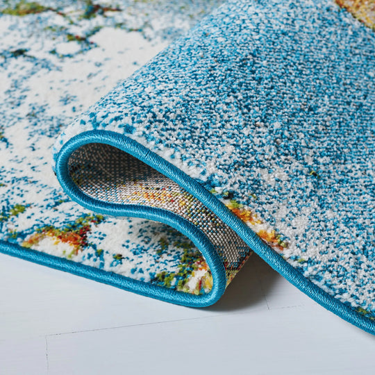 Glacier Stephaine Modern Abstract Rug