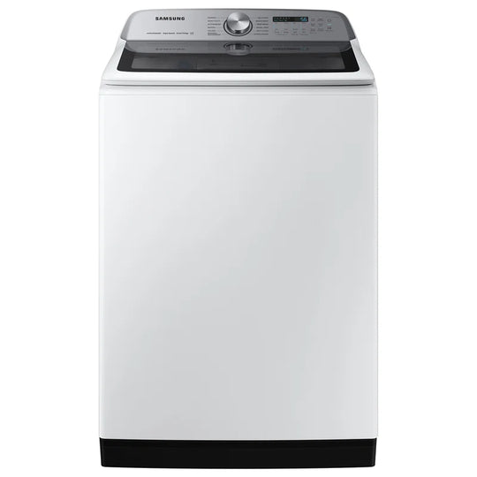 5.2 Cu. Ft. Large Capacity Top Load Smart Washer and 7.4 Cu. Ft. Smart Electric Dryer with Steam Sanitize+