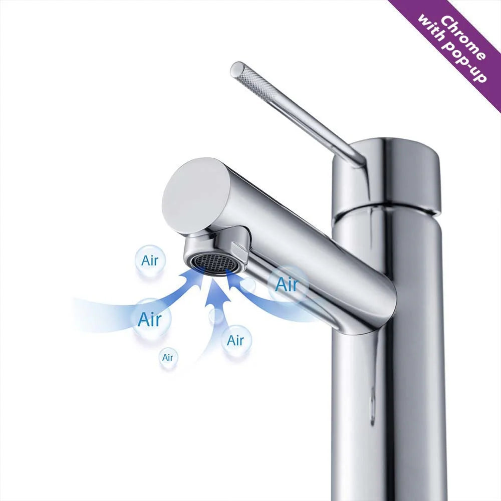 Luxury Single Hole Bathroom Faucet
