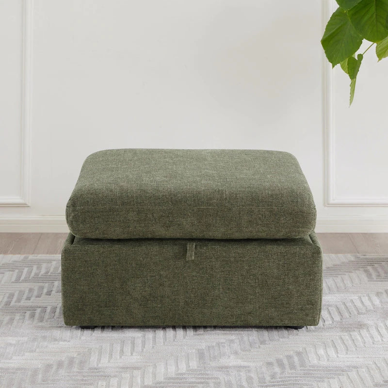 Mia Oversized Modular Sectional Fabric Sofa