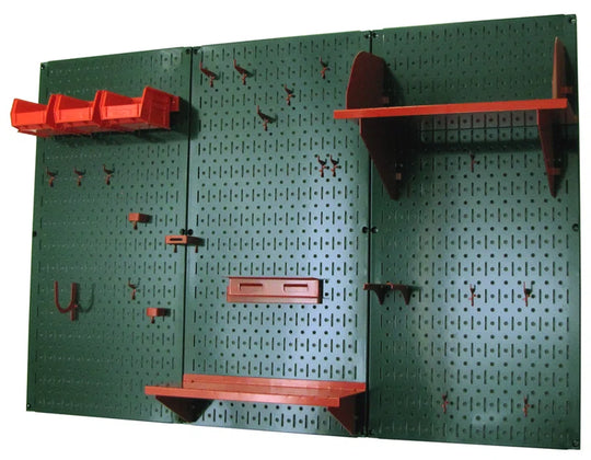 Pegboard Standard Tool Storage 32" H X 48" W Kit