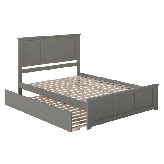 Madison Platform Bed with Matching Footboard & Trundle