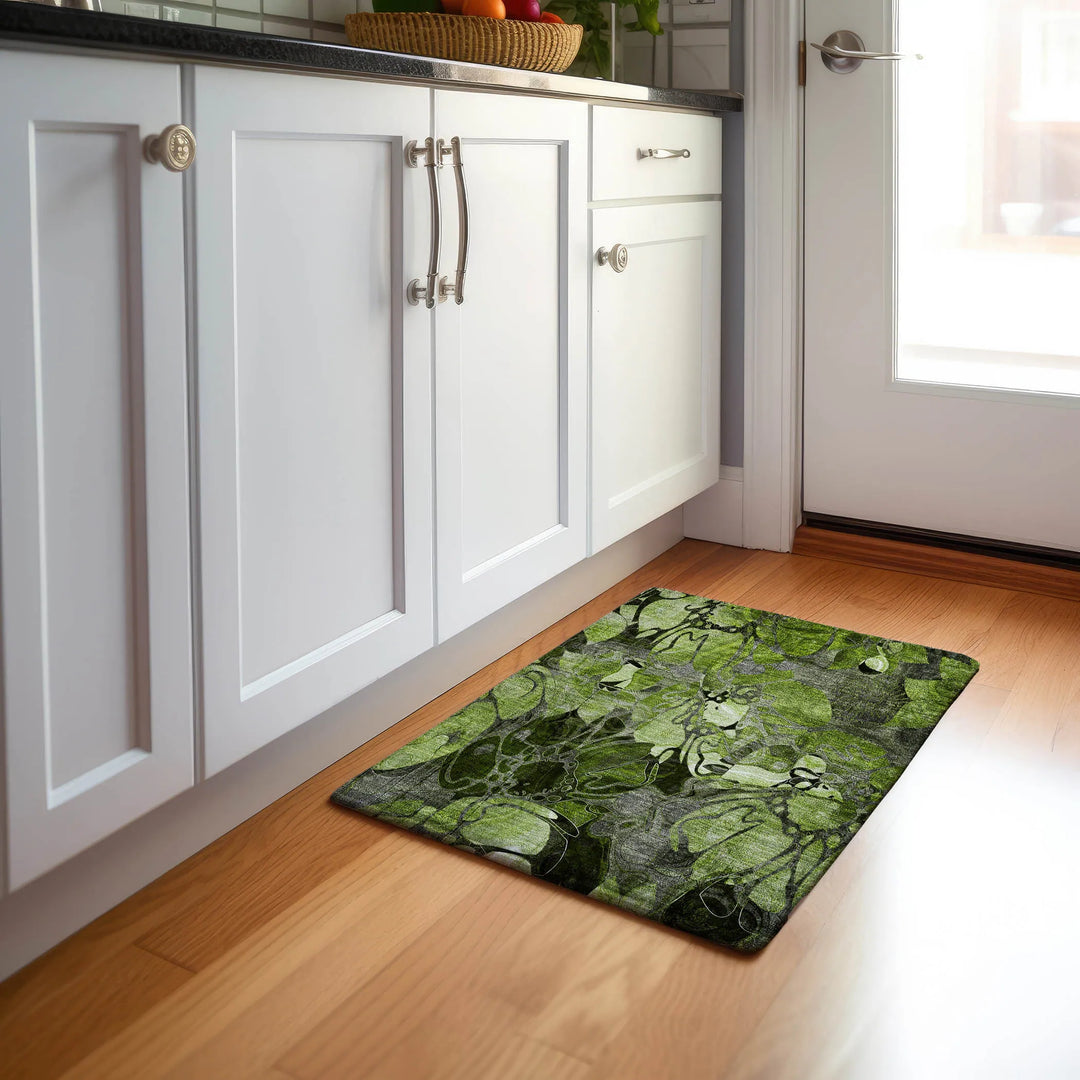 Premium Washable Super Soft Abstract Floral Mayfield Rug