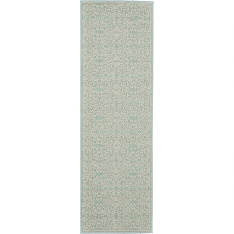 Jubilant Floral Medallion Area Rug