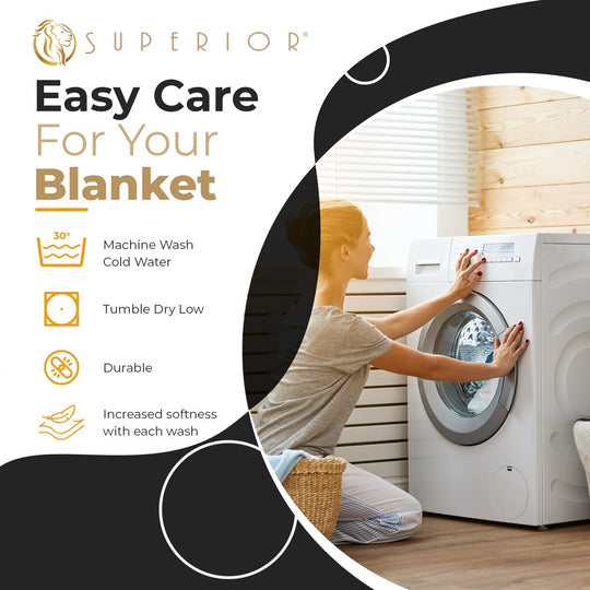 Waffle Weave Honeycomb Knit Soft Cotton Blanket