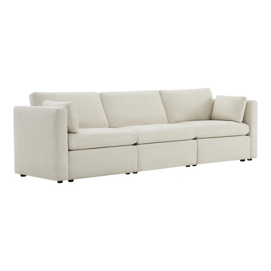 Mia Oversized Modular Sectional Fabric Sofa