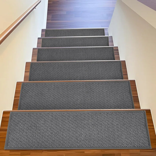 Non-Slip Carpet Stair Treads Indoor Rubber Rugs