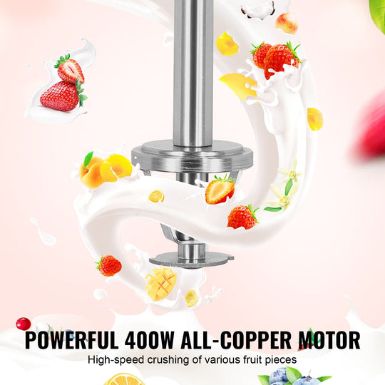 Ice Cream Blender, High-Speed Ice Cream Maker Mixer Stir Machine, Stepless Speed Adjustment