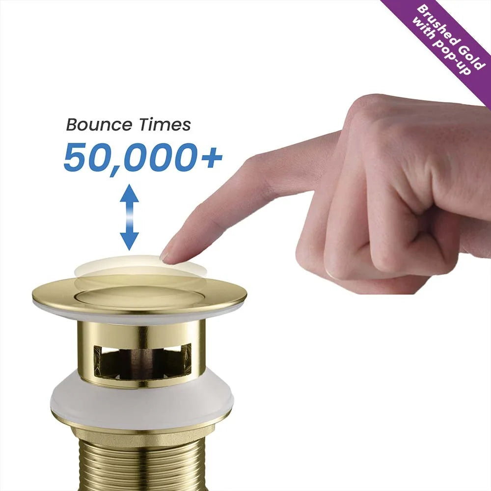 Luxury Single Hole Bathroom Faucet