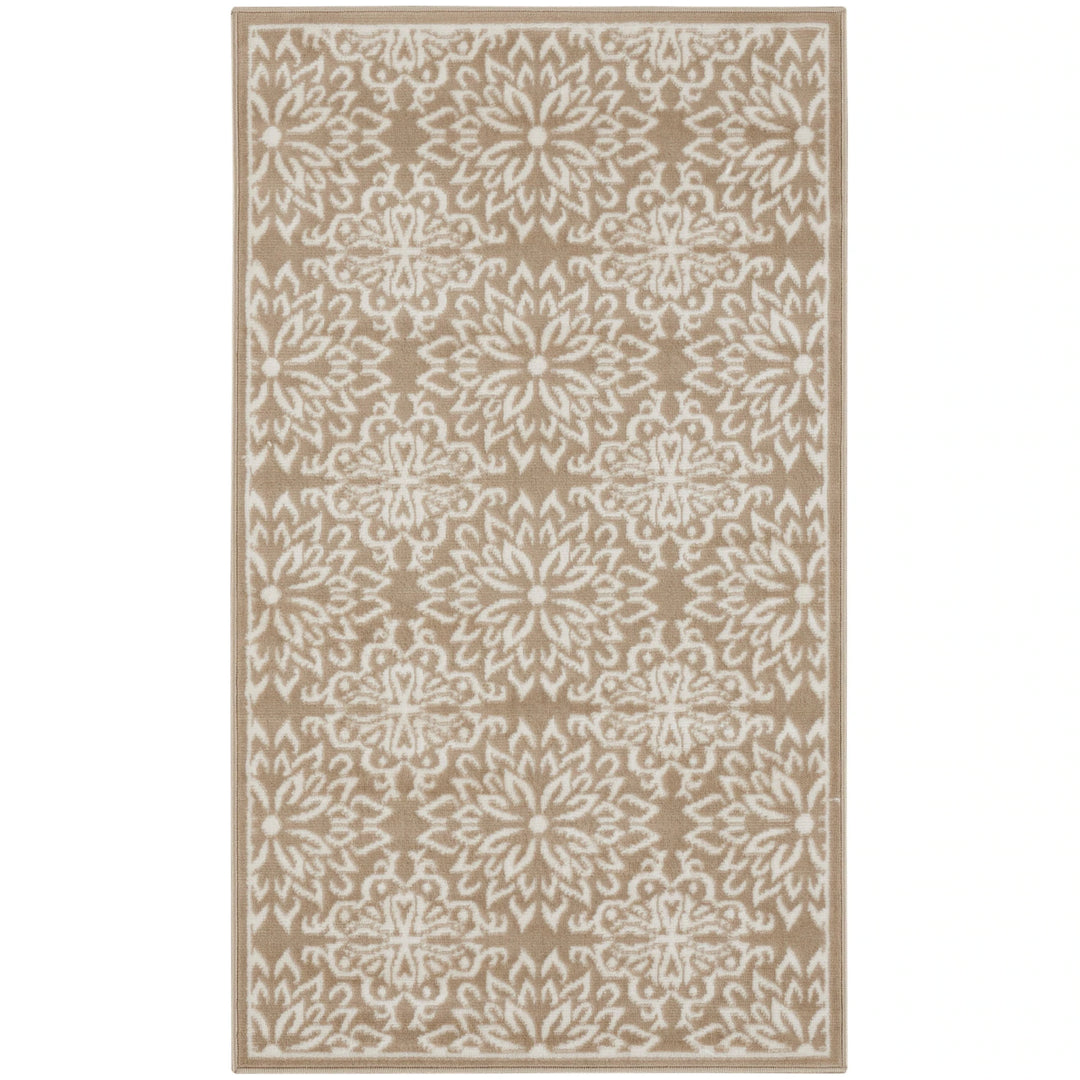 Jubilant Floral Medallion Area Rug