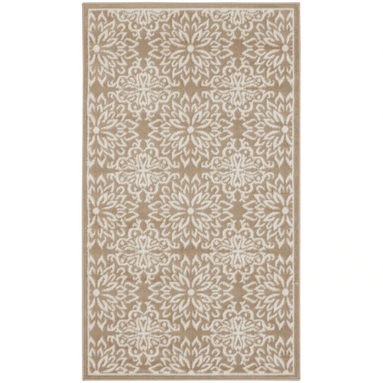 Jubilant Floral Medallion Area Rug