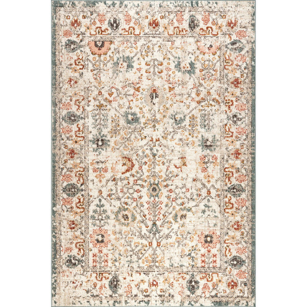 Lenore Vintage Floral Area Rug