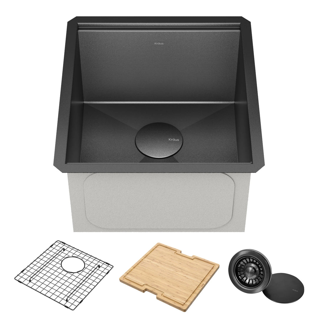 Kore Workstation Undermount Stainless Steel Kitchen Sink