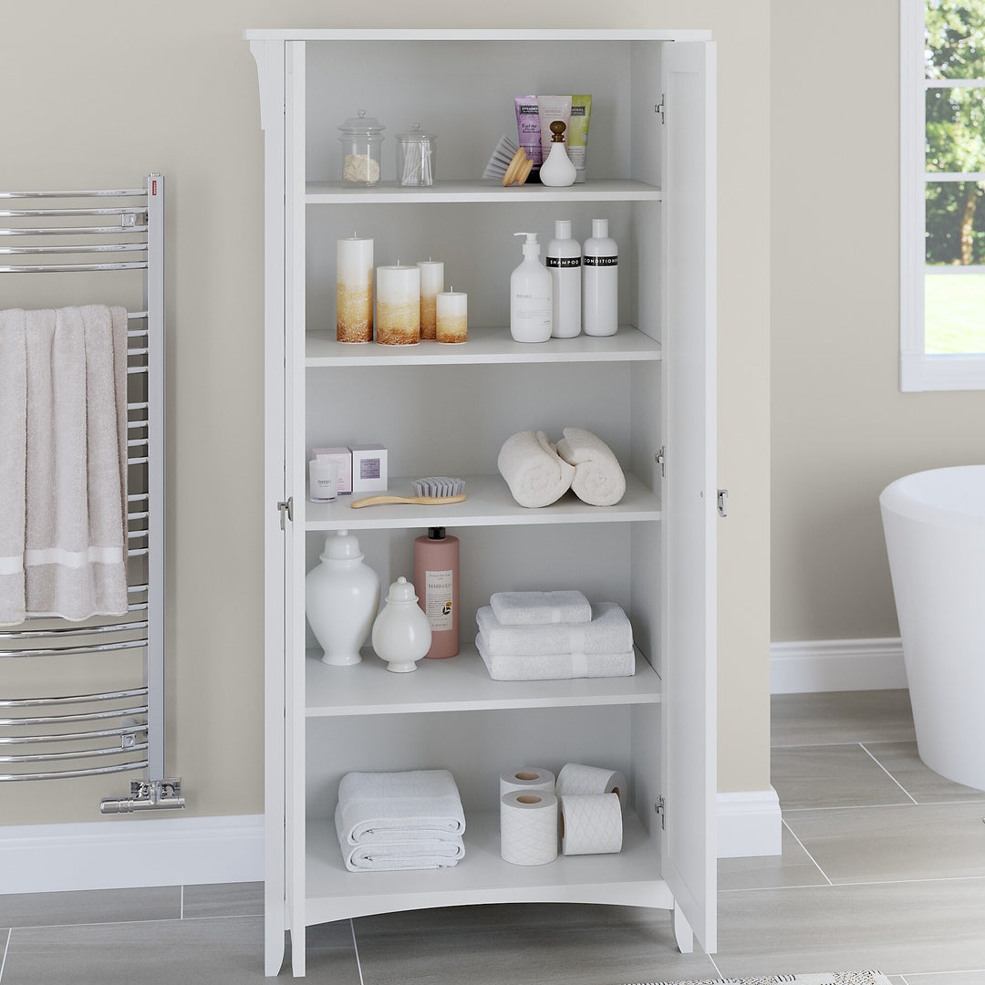 Salinas Bathroom Storage Cabinet with Doors by