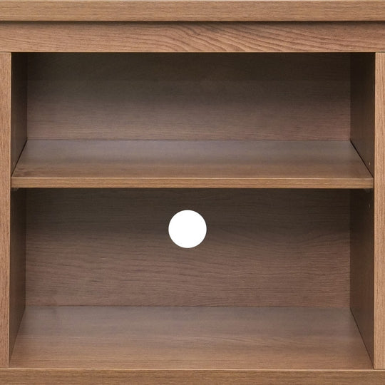 Classic TV Stand for up to 80" Tvs-Glass Fronted Doors-Modern Finish - 65"W X 16"D X 23.625"H