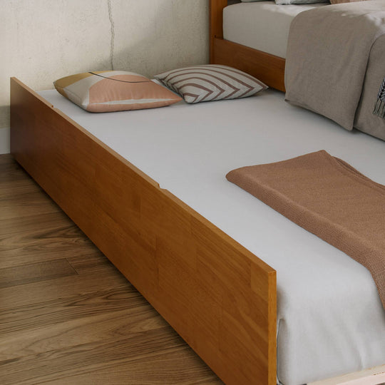 Madison Platform Bed with Matching Footboard & Trundle