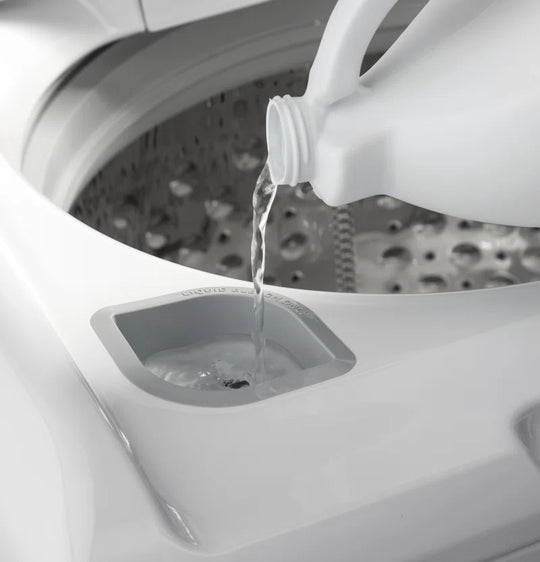 GE 4.3 Cu. Ft. Capacity Washer with Stainless Steel Basket,5-Yr Limited Warranty?