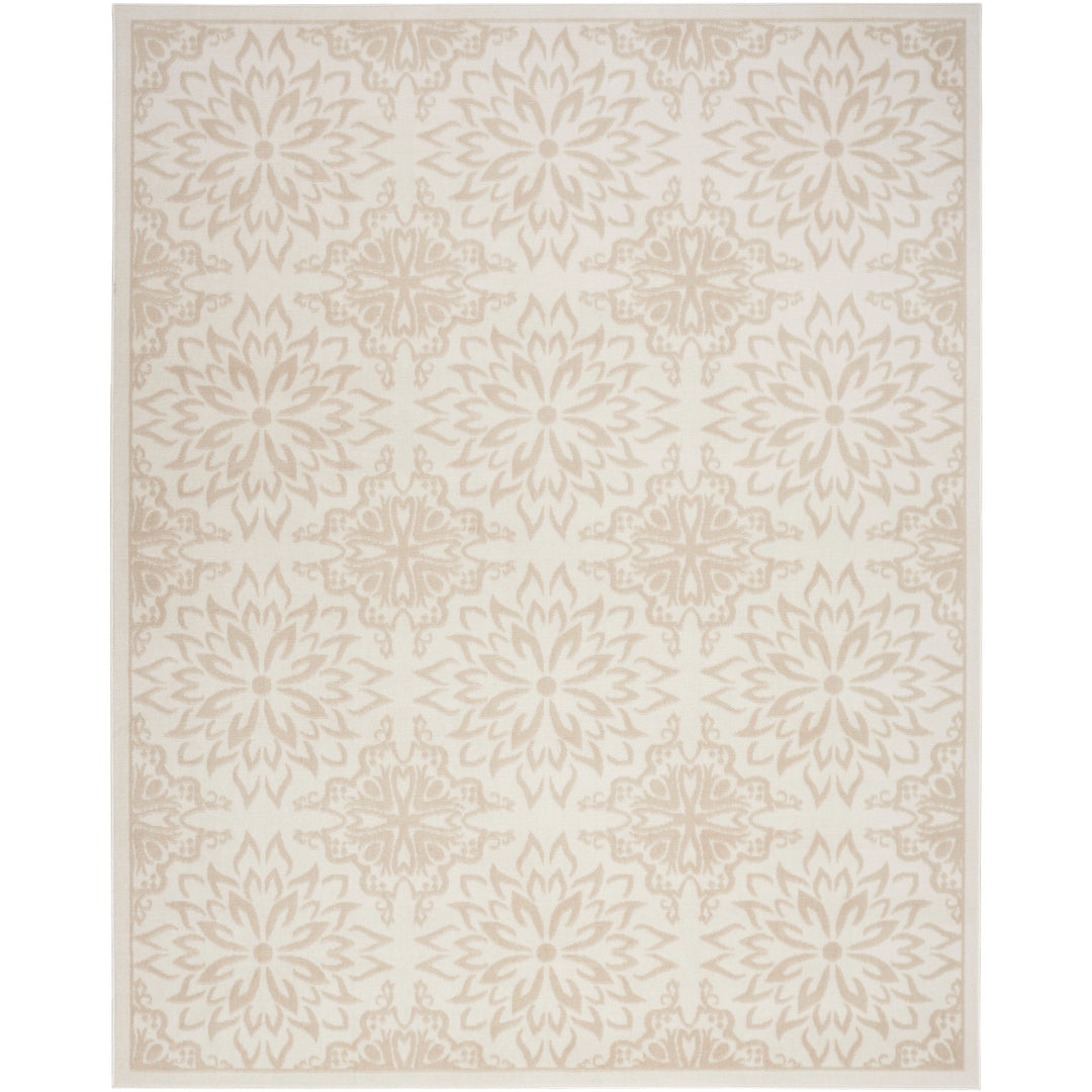Jubilant Floral Medallion Area Rug