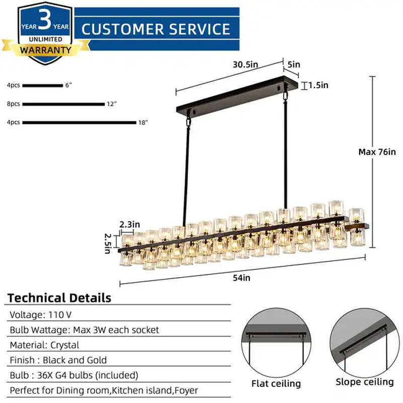 Wagon Wheel Chandelier with Crystal Shade
