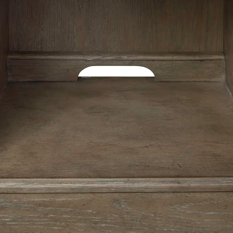 Abana Credenza Desk with Hutch