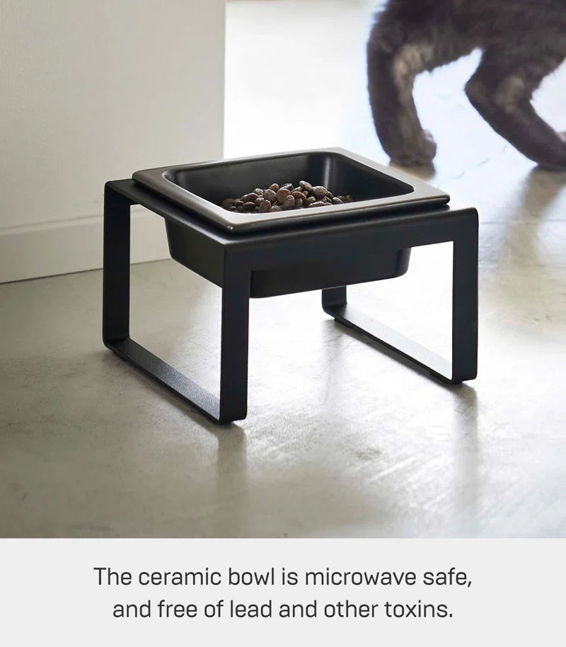 Steel and Ceramic Elevated Feeder