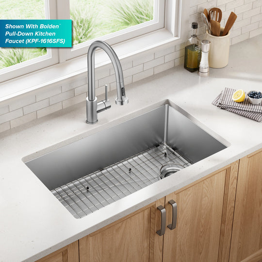Fairlane Undermount 18 Gauge Stainless Steel Kitchen Sink